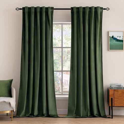 Velvet curtains 52x84 inches - 52x84, 2