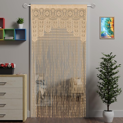 Macrame lace door string - macrame,