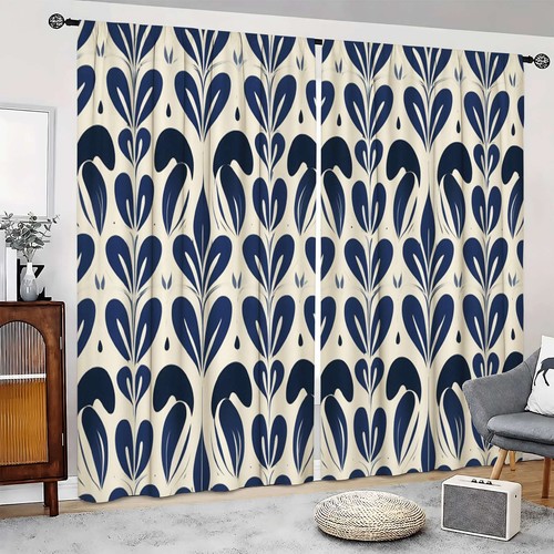 2pcs blue leaf botanical - leaf,