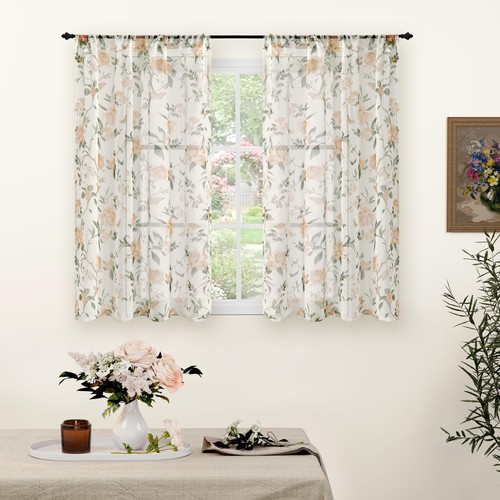 Sheer curtains inch - inch, length