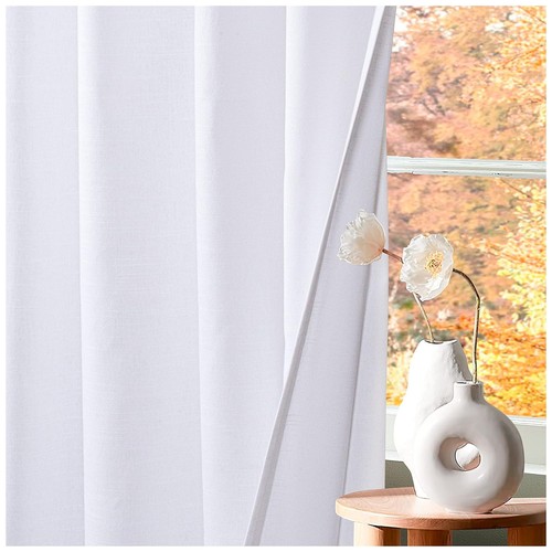 White cotton tab top - white,
