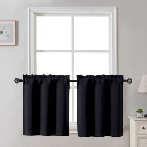 Small window blackout curtains - window,